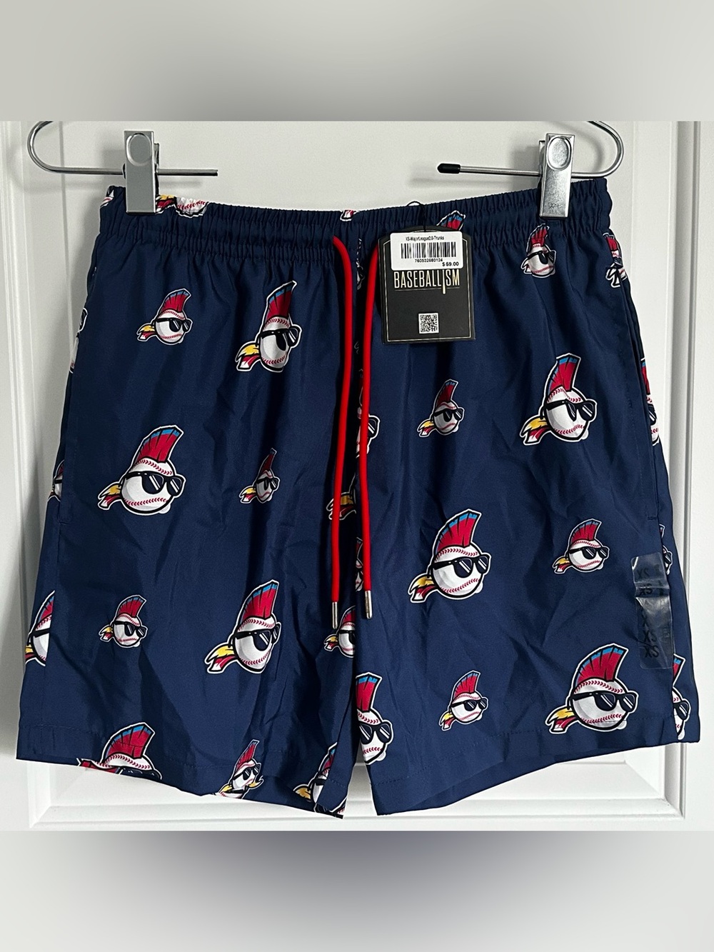 Baseballism Major League Swim Trunks